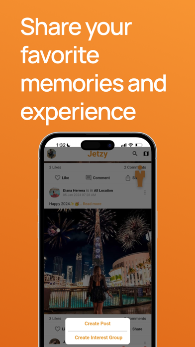 Jetzy - Connect, Travel, Enjoy screenshot 1