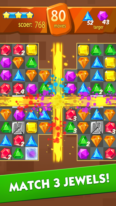 Jewel Fever - Match 3 Games screenshot 1