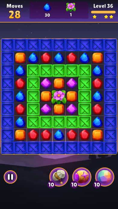 Jewel Quest - Magic Match3 screenshot 2