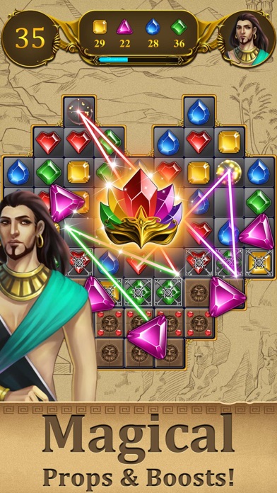 Jewel Swap -Magic Match 3 game screenshot 5
