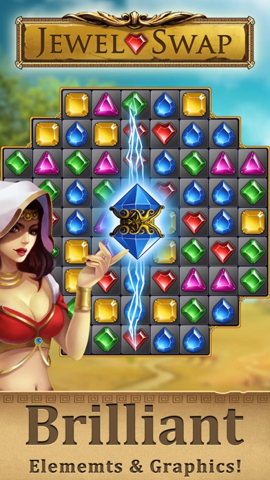 Jewel Swap -Magic Match 3 game screenshot 4