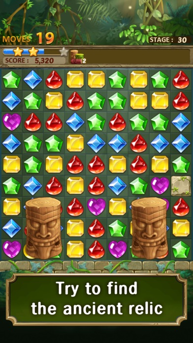 Jewels Jungle : Match 3 Puzzle screenshot 2