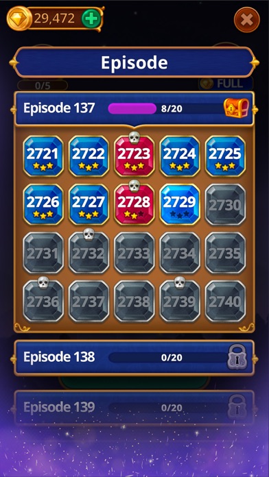 Jewels Magic: Mystery Match3 screenshot 2