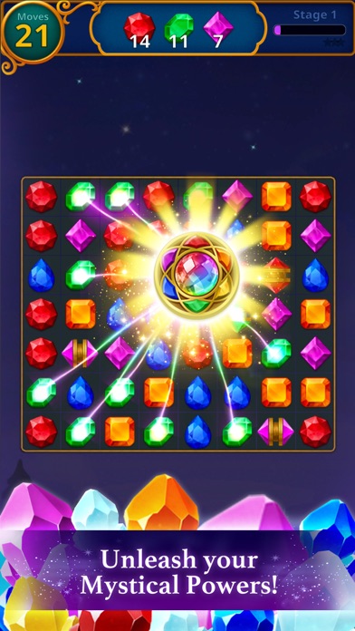 Jewels Magic: Mystery Match3 screenshot 3