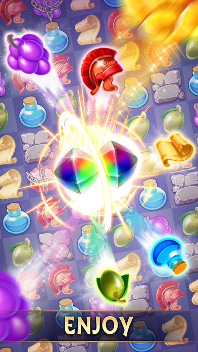 Jewels of Rome・Match-3 Gems screenshot 2