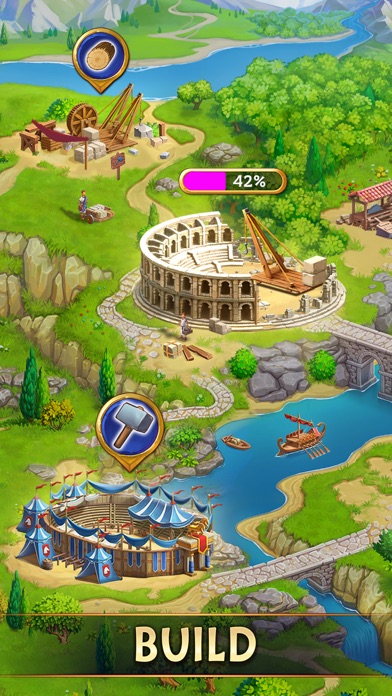 Jewels of Rome・Match-3 Gems screenshot 5