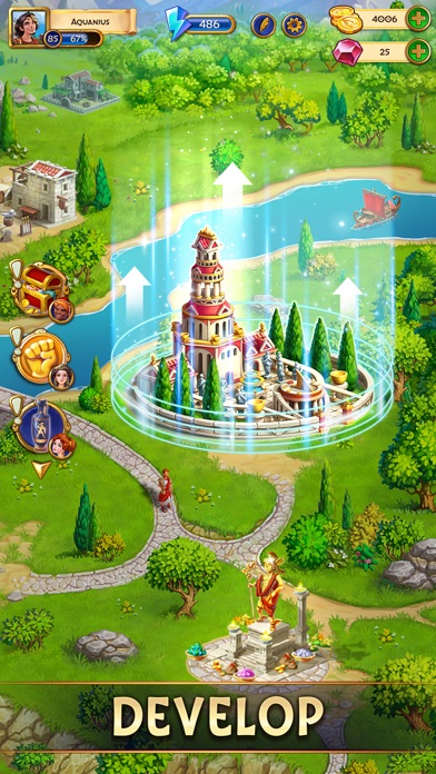 Jewels of Rome・Match-3 Gems screenshot 4