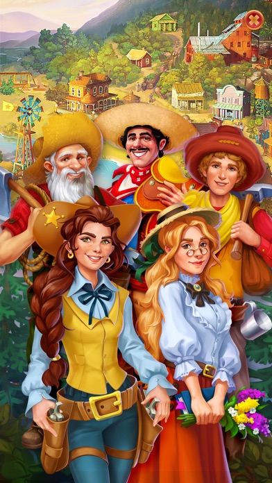 Jewels of the Wild West: Match screenshot 1