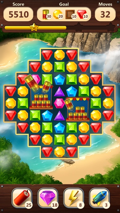 Jewels Planet  - Match 3 Game screenshot 3