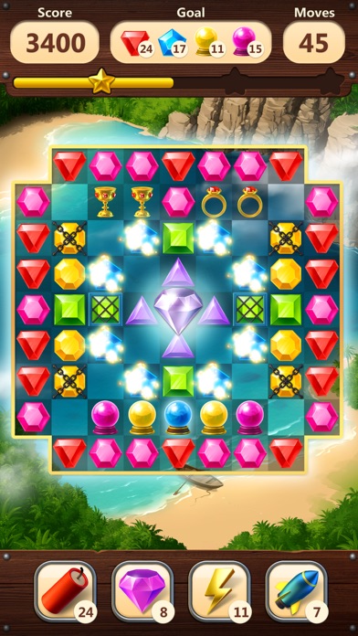 Jewels Planet  - Match 3 Game screenshot 4