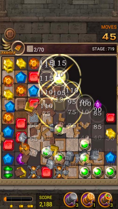 Jewels Temple Quest - Match 3 screenshot 2