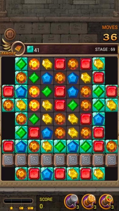 Jewels Temple Quest - Match 3 screenshot 1