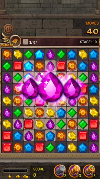 Jewels Temple Quest - Match 3 screenshot 5