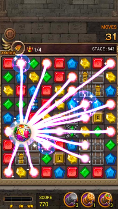 Jewels Temple Quest - Match 3 screenshot 4