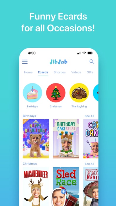 JibJab: Funny Ecards, GIFs, AI screenshot 4