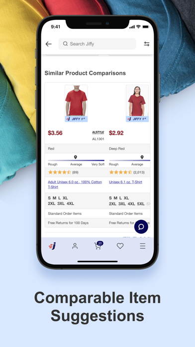 Jiffy: Blank Apparel screenshot 1