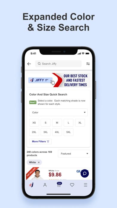 Jiffy: Blank Apparel screenshot 4