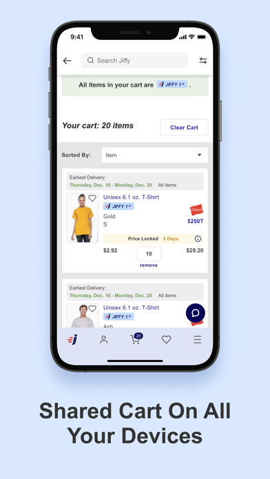Jiffy: Blank Apparel screenshot 3