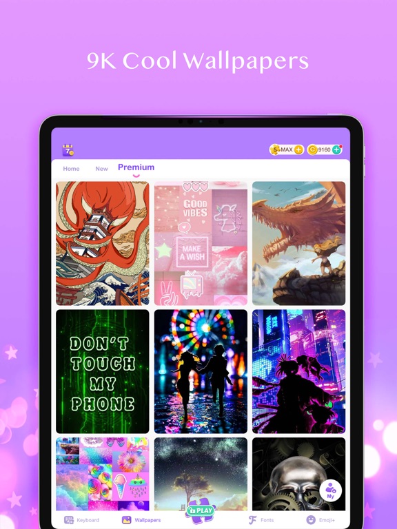 Jigsaw Keyboard-win Kika Theme screenshot 8