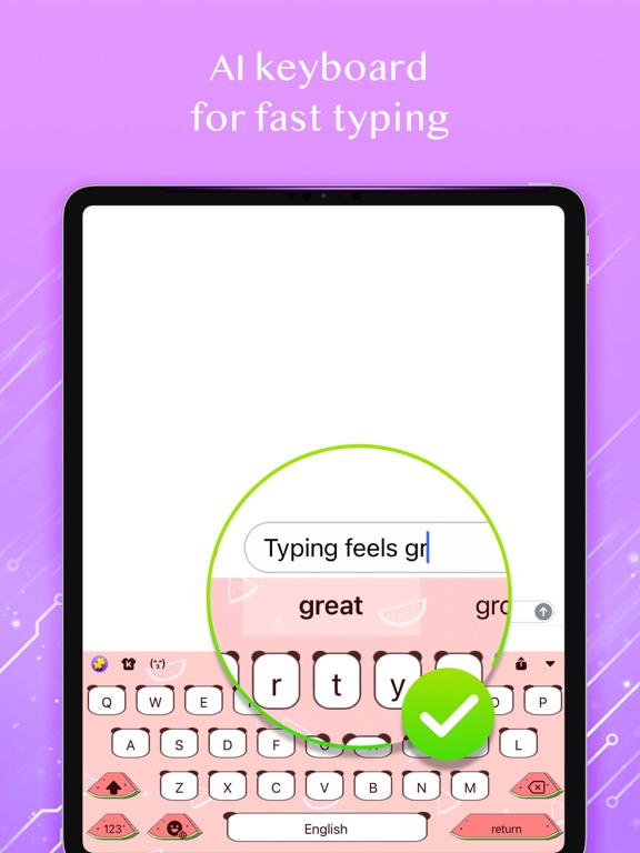 Jigsaw Keyboard-win Kika Theme screenshot 2