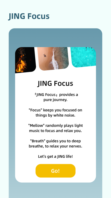 JING Focus - Calm Down & Focus screenshot 1