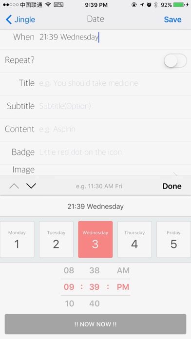 Jingle-Custom reminders! screenshot 5