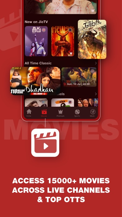 JioTV-Live TV & Catch-Up screenshot 1