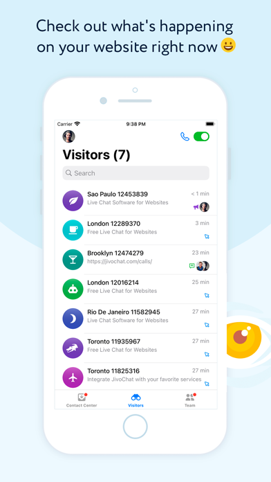 JivoChat screenshot 2