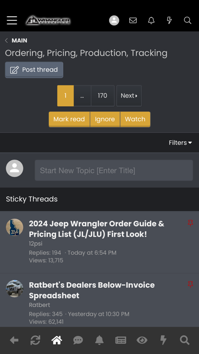JL Wrangler Forums screenshot 1