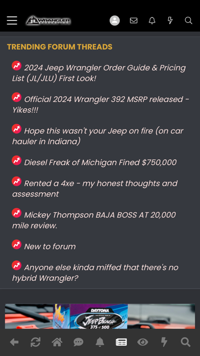 JL Wrangler Forums screenshot 2