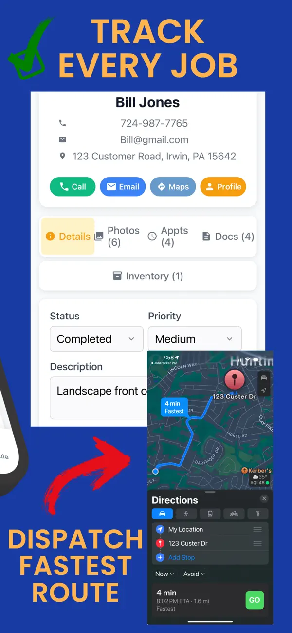 Job Tracker Pro Contractor App screenshot 4