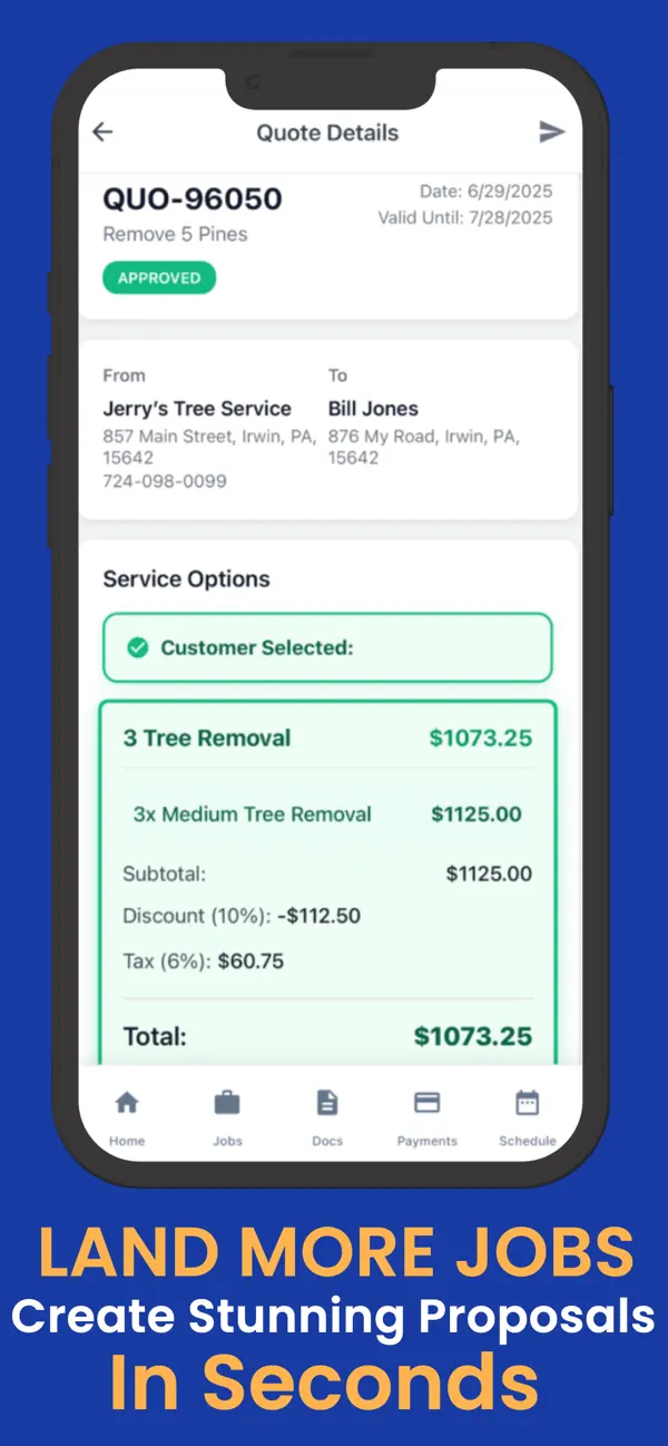 Job Tracker Pro Contractor App screenshot 2