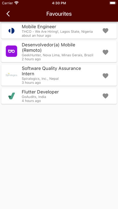 Jobs Scanner - Vacancy Tracker screenshot 1