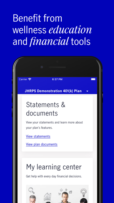 John Hancock Retirement screenshot 2