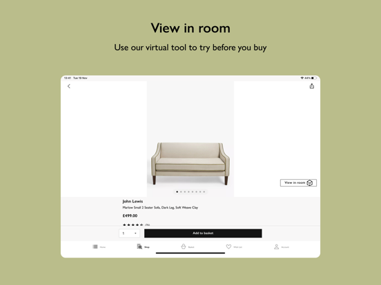 John Lewis & Partners screenshot 4