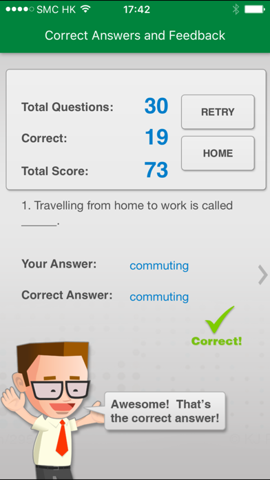 Johnny Grammar Word Challenge screenshot 3