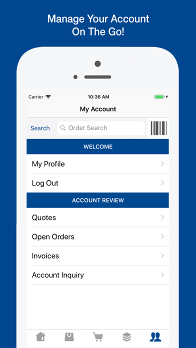 Johnstone Supply OE Touch screenshot 1