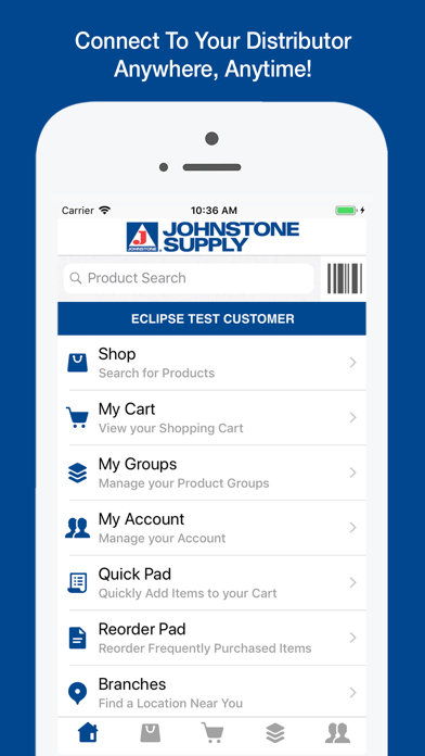 Johnstone Supply OE Touch screenshot 4