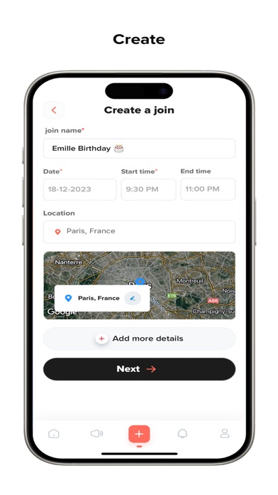 join -social, activity, events screenshot 5