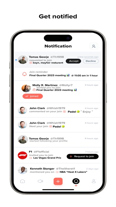 join -social, activity, events screenshot 4