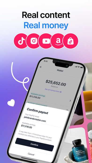 JoinBrands: UGC Creator Jobs screenshot 2