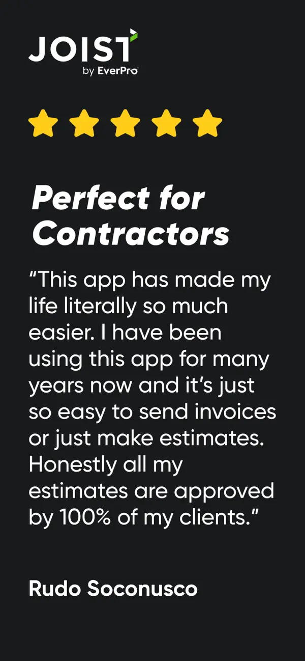 Joist: Estimate Invoice Maker screenshot 4