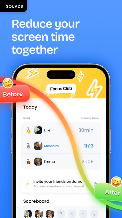 Jomo - Screen Time Blocker screenshot 1
