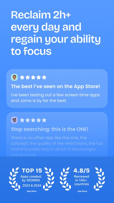 Jomo - Screen Time Blocker screenshot 10