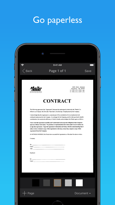 JotNot Scanner App Pro screenshot 4