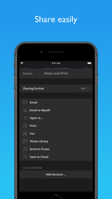 JotNot Scanner App screenshot 3