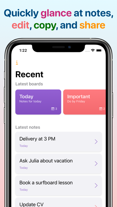 JotNotes - Quick Notes & Ideas screenshot 1