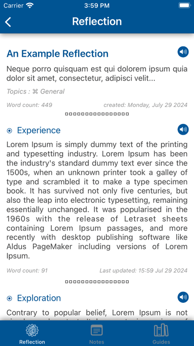 JOTTER REFLECTIONS screenshot 7