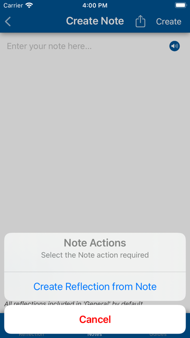 JOTTER REFLECTIONS screenshot 2