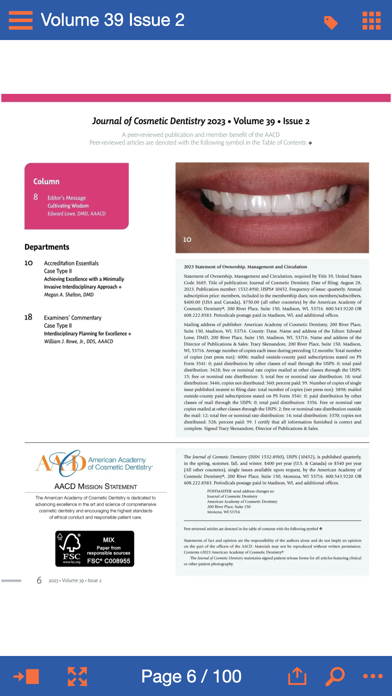 Journal of Cosmetic Dentistry screenshot 4